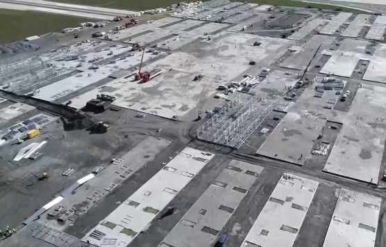 Atatürk Havalimanı ndaki hastanenin tek katlı binası yükseliyor!