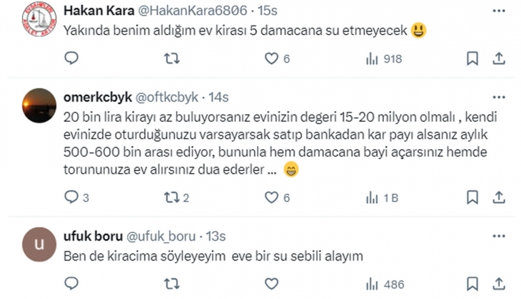 Mağdur ev sahibinden tepki: 20 bin 720 TL kira alıyorum, elime 3.120 TL kalıyor! Anca kira vergisini karşılar!