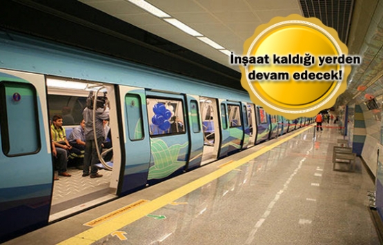 Pendik-Tuzla Metrosu'nun çalışmaları yeniden başlıyor!