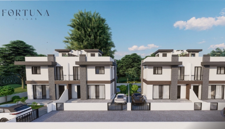 Fortuna Villas Kıbrıs’ta 250 bin sterlinden başlayan fiyatlar ve yüzde 40 peşinatla!