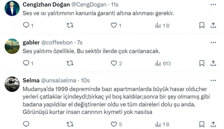 Tebernüş Kireçci sordu: Türkiye de konut kalitesi iyiye mi gidiyor, kötüye mi?