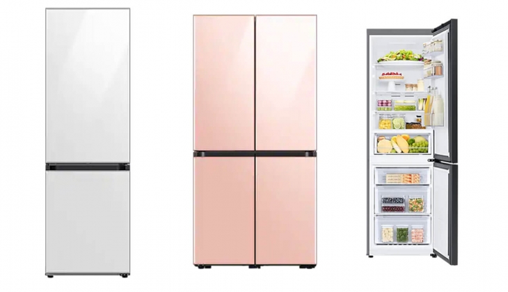 Samsung’dan kişiselleştirilebilir Bespoke buzdolapları! Alt ve üst kapaklar için 4 farklı renk ve desen! 