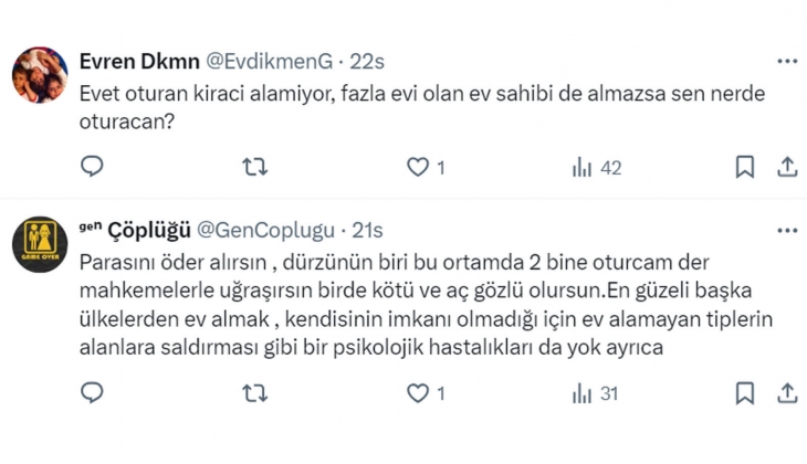 Mağdur ev sahibi: Bizi bezdiren kiracılar tahliye edildikten ev bulamayacak!