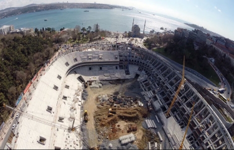 İşte Vodafone Arena nın inşaat aşamaları!