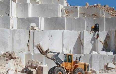 Mermerde blok ihracatına kısıtlama geleceği iddiası sektörde sıkıntı yarattı!