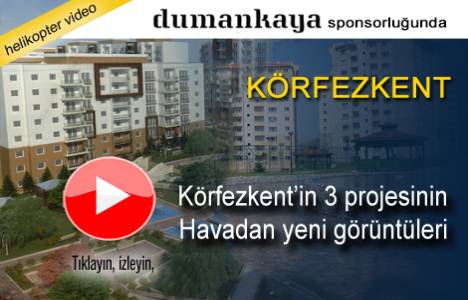 Körfezkent'in 3 projesi havadan görüntülendi!