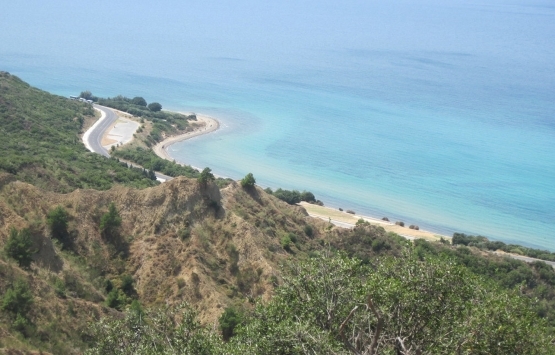 Anzak Koyu'nda toprak kayması!