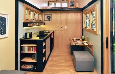 İşte Illinois‘deki 13 metrekarelik ev!