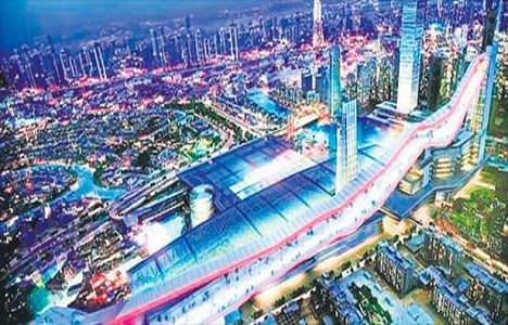The Dubai One'a 1,2 kilometrelik kayak pisti yapılacak!