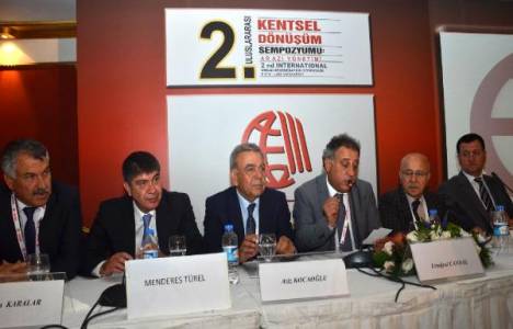 Kentsel dönüşüm Antalya'da masaya yatırıldı!