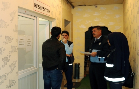 Van da 16 ruhsatsız rezidans ve apart mühürlendi!