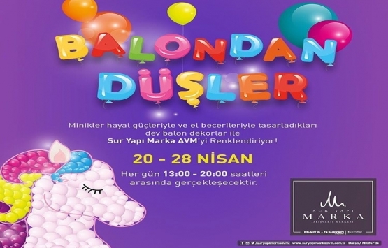 Sur Yapı Marka AVM 23 Nisan da renklenecek!