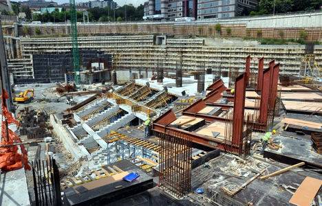 Vodafone Arena inşaatı son durum fotoğrafları!