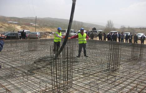 Şehit annesinin bağışlarıyla yapılacak okulun temeli atıldı!