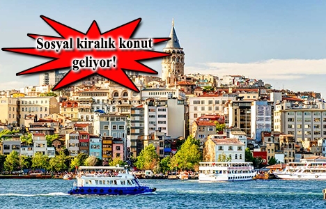 Dar gelirliye kiralık sosyal konut imkanı!