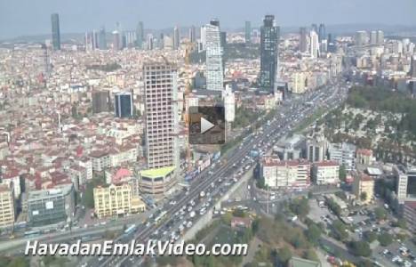 Nurol Tower Evleri Mecidiyeköy'ün havadan son görüntüleri!