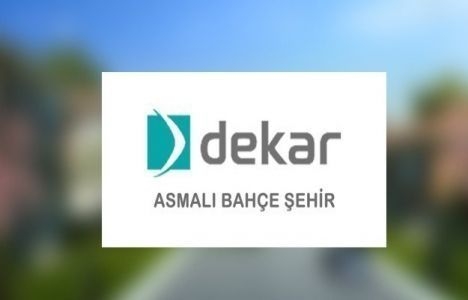 Dekar Asmalı Bahçe Şehir basın toplantısı 27 Eylül'de!