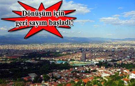 Bursa kentsel dönüşüm alanları 2013!