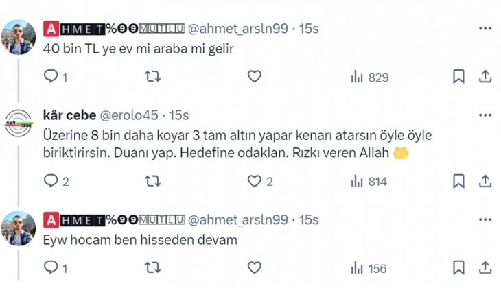 Borsada kazanılan para araba, ev, arsa ya dönüştürülmeli! Ev almak isteyenler bunu yapsın! 