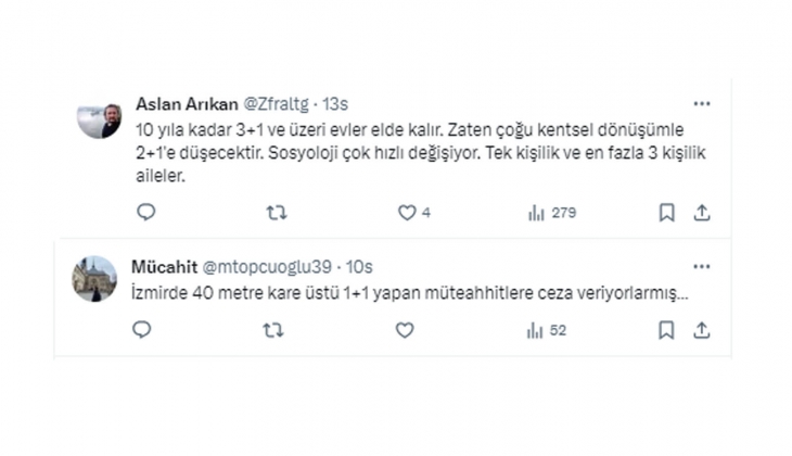 Yeni konutlarda metrekareler küçülüyor!