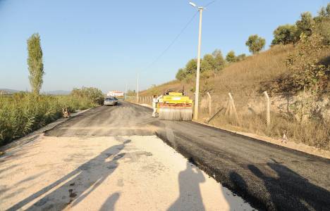 Bursa Büyükşehir Belediyesi, köy yollarında düzenlemelere başladı!