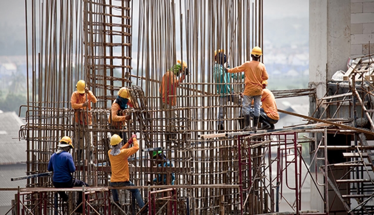 İnşaat sektörü 22 ilde yüzde 20 nin üzerinde daraldı! İşte il il inşaat sektörü büyüme ve daralma oranları...