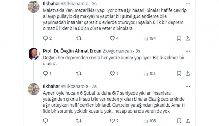 Prof. Dr. Ahmet Ercan uyardı: Deprem açısından Doğu Anadolu daki en çekinceli 3 yer! SON DAKİKA!