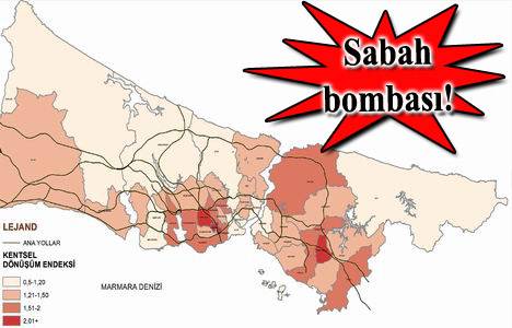 İstanbul’un Kentsel Dönüşüm Endeksi çıkarıldı!