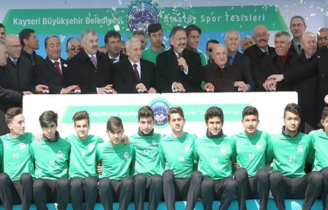 Kayseri Argıncık Spor Kompleksi'nin temeli atıldı!