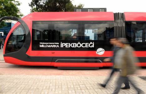 İpekböceği Tramvayı'nın test sürüşü yapıldı!
