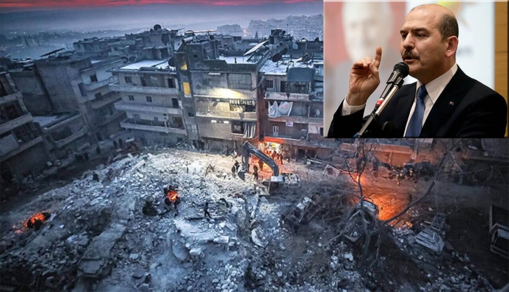 Süleyman Soylu'dan deprem açıklaması: Antakya'nın yarısı, Kahramanmaraş'ın dörtte biri yıkık!