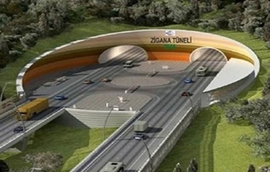 Yeni Zigana Tüneli nin yüzde 68 i tamam!