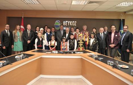 Beykoz Belediyesi kardeş şehirlerin çocuklarını ve temsilcilerini ağırladı!