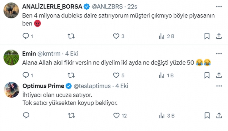 2 ay önce Ataköy de 3 milyon TL ye satılan 1+1 evin fiyatı şimdi 4.5 milyon TL! Arz artmazsa, fiyatı talep belirler!