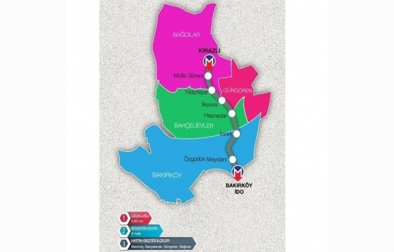 Bakırköy İDO-Bahçelievler-Kirazlı Metrosu nun inşaatında son durum!
