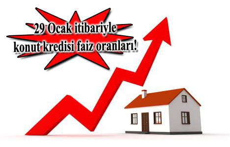 Konut kredisi faiz oranları 2014 ocak