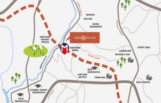 Seba Suites te metrekaresi 9 bin TL ye!