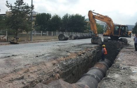 Serdivan’a 6 kilometrelik yağmursuyu hattı!