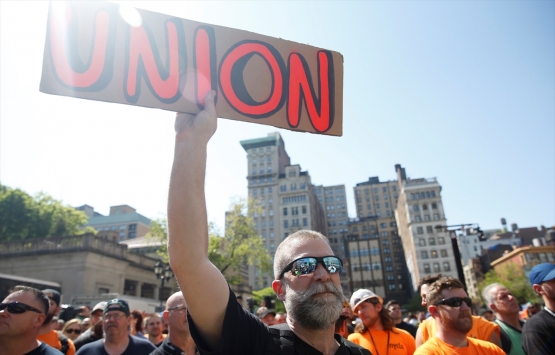 New York ta inşaat çalışanları Ben de varım dedi!