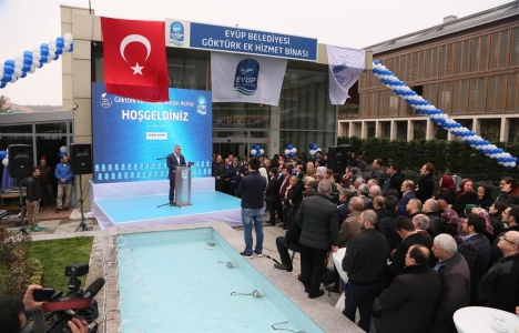 Eyüp Belediyesi Göktürk Ek Hizmet Binası açıldı!