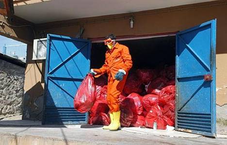 Çevre ve Şehircilik Bakanlığı 45 bin ton tıbbi atığı imha etti!