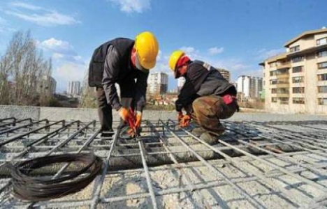 İnşaat sektöründe çalışan sayısı azaldı!