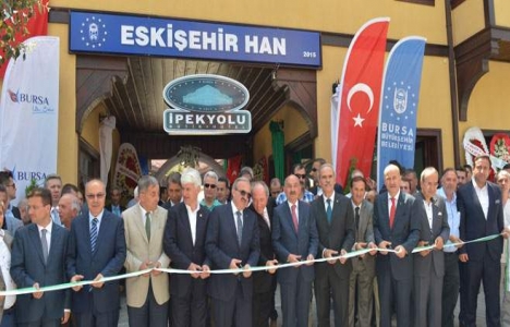 Eskişehir Han'ı yeniden hizmete açıldı!
