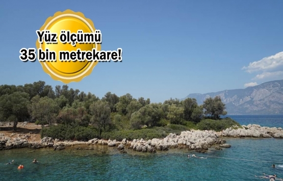 Gökova Körfezi'nde 104 milyon TL'ye satılık ada! 
