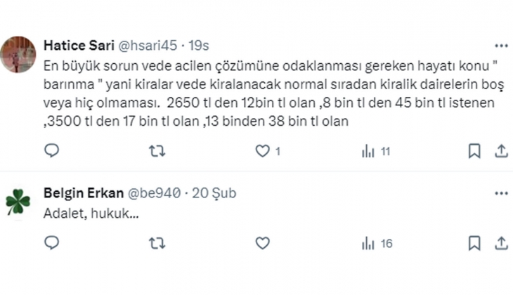 Armağan Çağlayan çözülmeden ortada bırakılan sorunları sıraladı: Enflasyon, kiracı kiralayan düzenlemesi! 