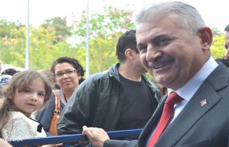 Binali Yıldırım Harmandalı'daki çöp depolama alanını gezdi!