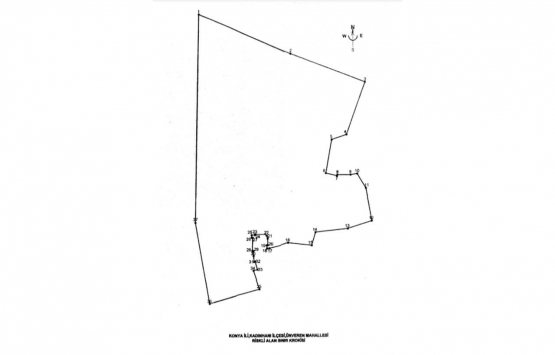 Konya Kadınhanı ilçesi için riskli alan kararı!