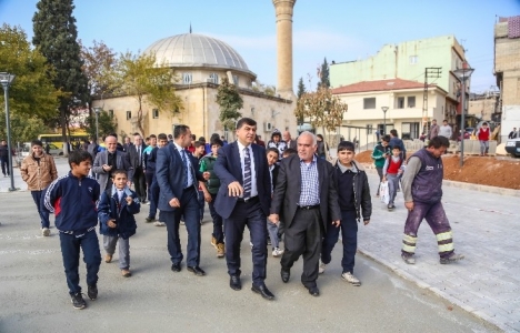 Rıdvan Fadıloğlu Çıksorut’taki park çalışmalarını inceledi!