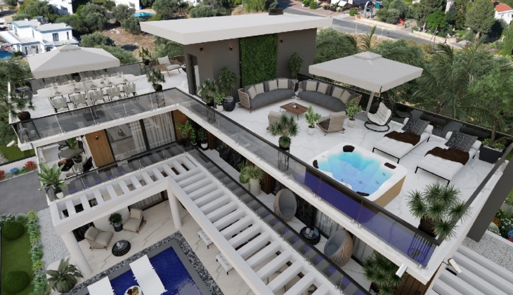 Hançer Prestige Villaları 2’de hemen teslim villalar 2 milyon 250 bin sterline!