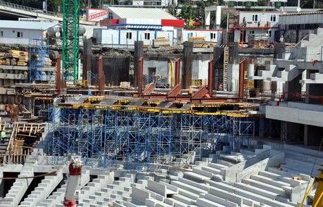 Vodafone Arena inşaatının son hali böyle!
